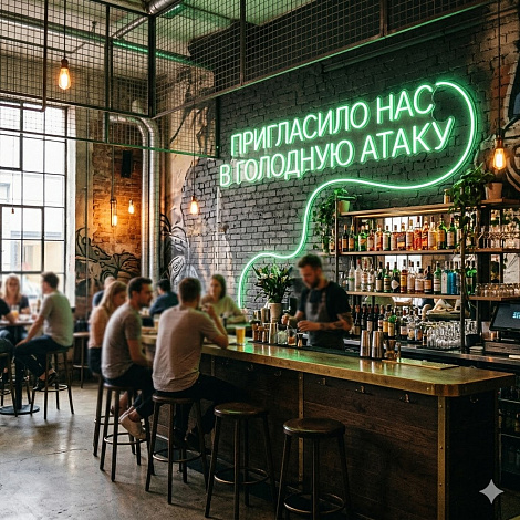 Пригласило нас в голодную атаку