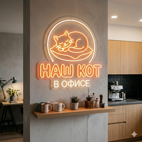 Наш кот в офисе