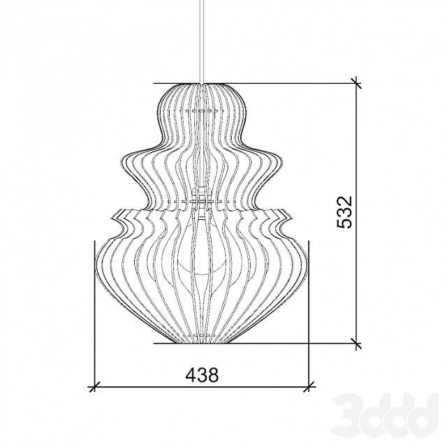 Светодиодный светильник Meduza